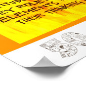 考えs - PZ50ポスター ポスター (角)