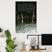 考えThese Things聖なる書物、 経典ポスター – バージョンB ポスター (ホームオフィス)