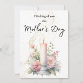 考えYour Candle Companity Card Mother's Day (正面)
