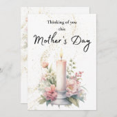 考えYour Candle Companity Card Mother's Day (正面/裏面)