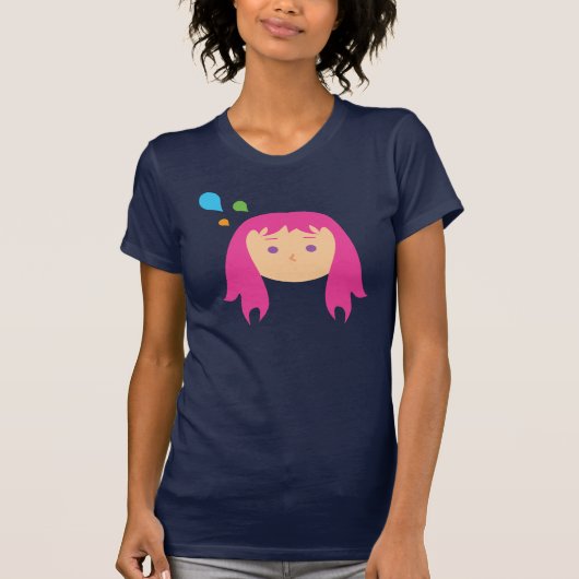 考カラフルえ Tシャツ (正面)