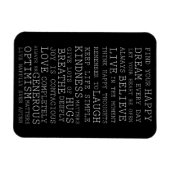 考前向きえ マグネット (横)