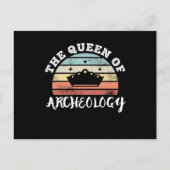 考古学の母の日の贈り物の女王 ポストカード (正面)