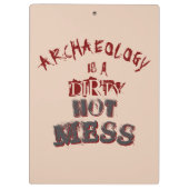 考古学は汚い熱い混乱プンである クリップボード (裏面)