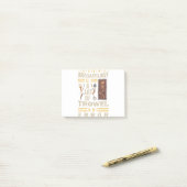 考古学は重荷で誤りが多い ポストイット (デスク上)