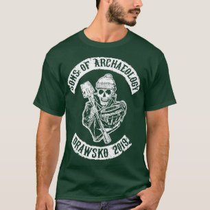 考古学ドロウスコ2019憲章の最前線priの息子 tシャツ