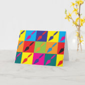 考古学ポップ・アートの美術 カード (黄色い花)