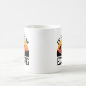 考古学レトロ私は発掘する方が好き コーヒーマグカップ (中央)