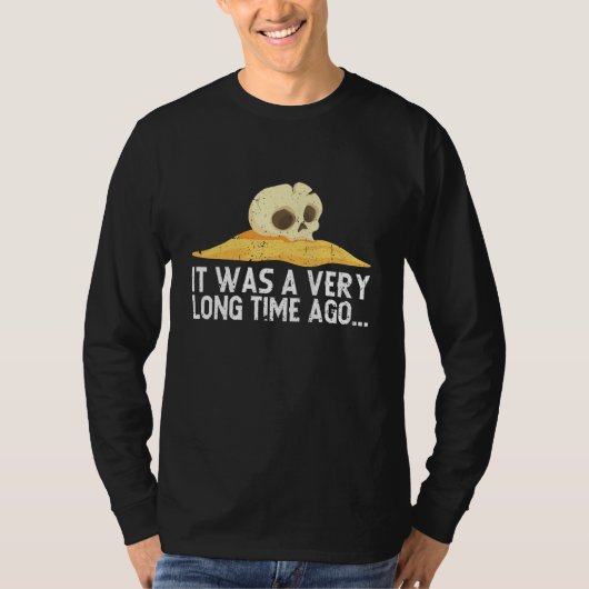 考古学古代掘り掘り彼 Tシャツ (正面)