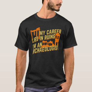 考古学技術者考古学者の贈り物 Tシャツ