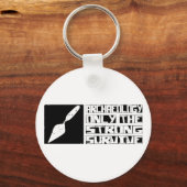 考古学生き延び キーホルダー (正面)