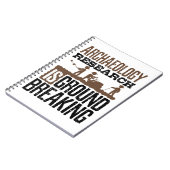 考古学研究は画期的だ ノートブック (左側)