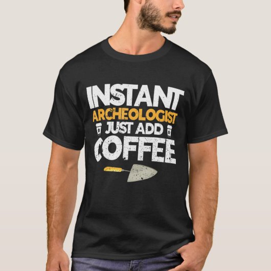 考古学考古学古代採掘史 Tシャツ (正面)