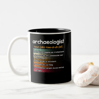 考古学考古学定義 ツートーンマグカップ