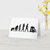 考古学者の考古学サイト愛好家の贈り物 カード (黄色い花)