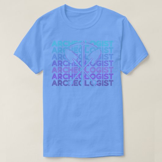 考古学者の考古学レトロ考古学者ギフト Tシャツ (デザイン正面)