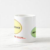 考古学者は恐竜を調査しません コーヒーマグカップ (中央)