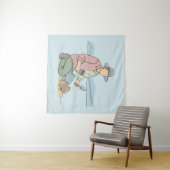 考古学者シンプルの一行美術継続 タペストリー (インサイチュ(横))