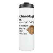 考古学者定義の取り締まり タンブラー (正面)