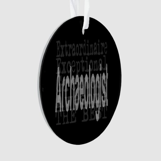 考古学者 オーナメント (正面)