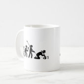 考古学者 コーヒーマグカップ (正面左)