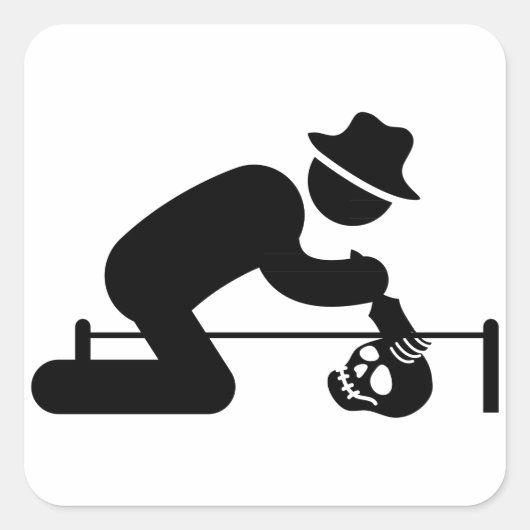 考古学者 スクエアシール (正面)