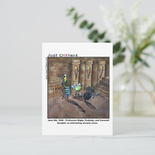 考古学者 ポストカード (スタンド正面)