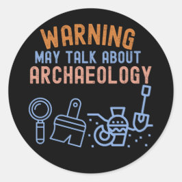 考古学警告について語る可能性がある_月 ラウンドシール