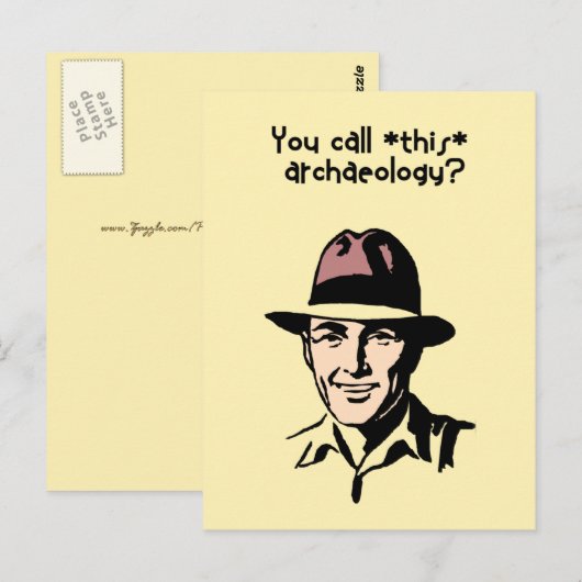考古学 ポストカード (正面/裏面)