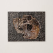 考古学II – 石の効果の背景スカル ジグソーパズル (横)