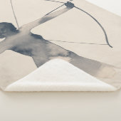 考古水色シルエット シェルパブランケット (3/4)