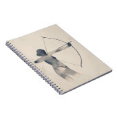 考古水色シルエット ノートブック (右側)