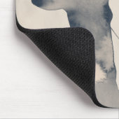 考古水色シルエット マウスパッド (コーナー)