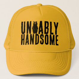 耐えられないハンサムなクマ キャップ