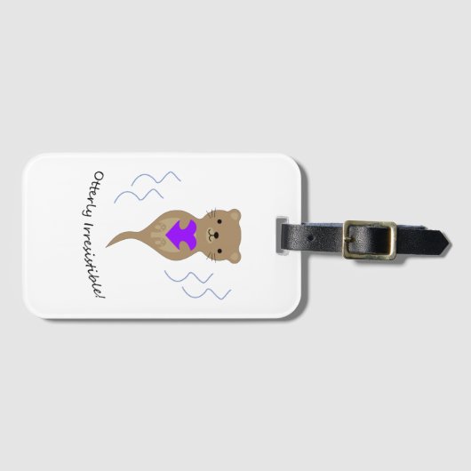 耐えられない ラゲッジタグ (正面横)