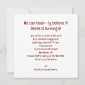 耐え忍べ信じる!誕生日を祝う 招待状 (裏面)