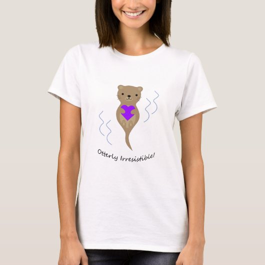 耐え難いカワウソ Tシャツ (正面)