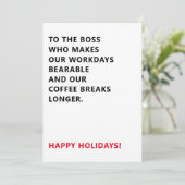 耐え難い営業日とコーヒーブレークおもしろい諺 シーズンカード (スタンド正面)