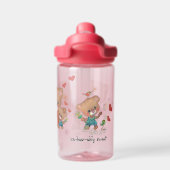 耐え難い甘いテディベア ウォーターボトル (背面)