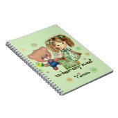 耐え難い甘いテディベア ノートブック (右側)