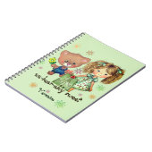 耐え難い甘いテディベア ノートブック (左側)