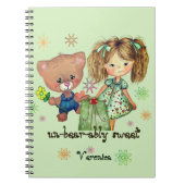 耐え難い甘いテディベア ノートブック (正面)