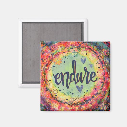 耐カラフル感動的意欲を起こトレンディー マグネット (正面/裏面)