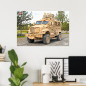 耐マイン性待ち伏せ保護車両 ポスター (ホームオフィス)