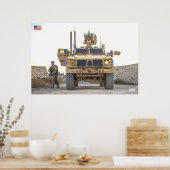 耐マイン性待ち伏せ保護車両 ポスター (キッチン)