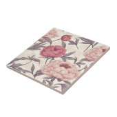 耐久カラフル床用牡丹セラミックタイル タイル (側面)