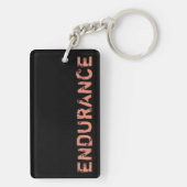 耐久レーサー – ピンク キーホルダー (裏面)