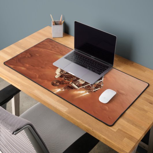 耐久ローバー発射ディセントステージエンジン デスクマット (オフィス2)