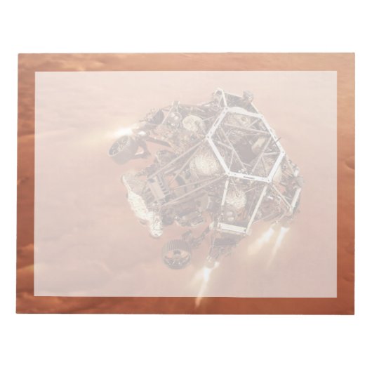 耐久ローバー発射ディセントステージエンジン ノートパッド (正面)