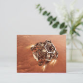 耐久ローバー発射ディセントステージエンジン ポストカード (スタンド正面)